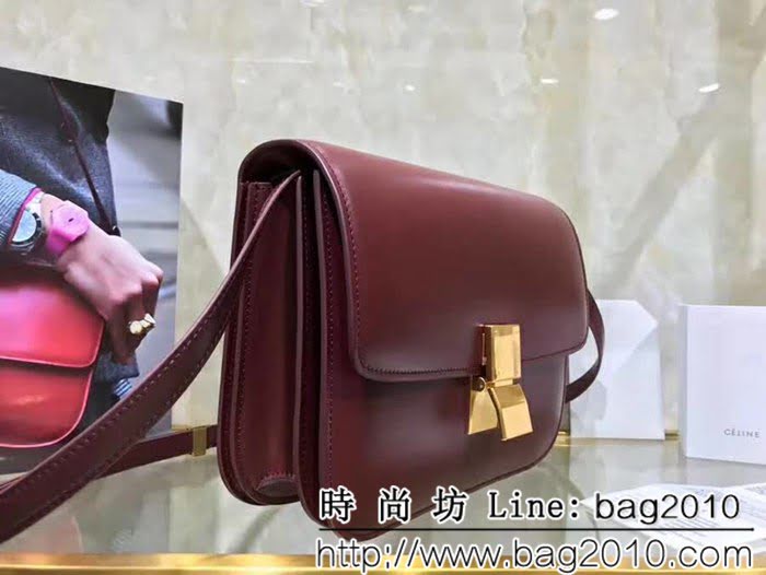 CELINE賽琳原單 復古風豆腐包 時尚百搭單肩斜跨包 SL1384